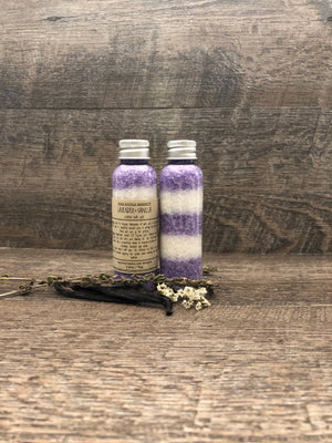 BATH SOAKING SALTS | Lavender + Vanilla - Side Hustle Serenity