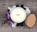 Coconut + Acai Berry Scented Soy Candle - Side Hustle Serenity