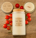 Texas Tomato | Tomato Leaf Scented Soy Candle - Side Hustle Serenity